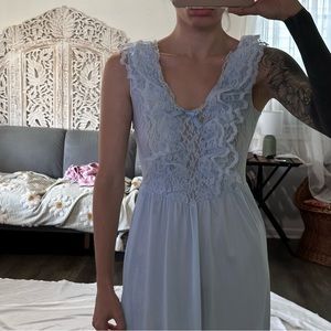 Vintage blue slip dress Cinderella